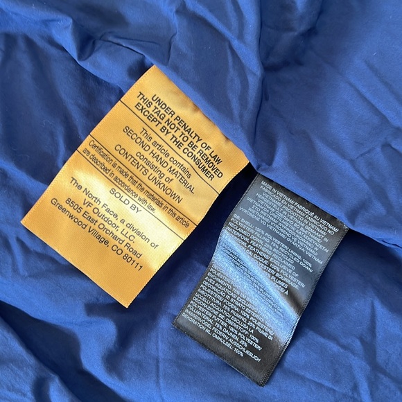 The North Face WOMEN'S METROPOLIS PARKA size S in summit navy - Picture 6 of 8